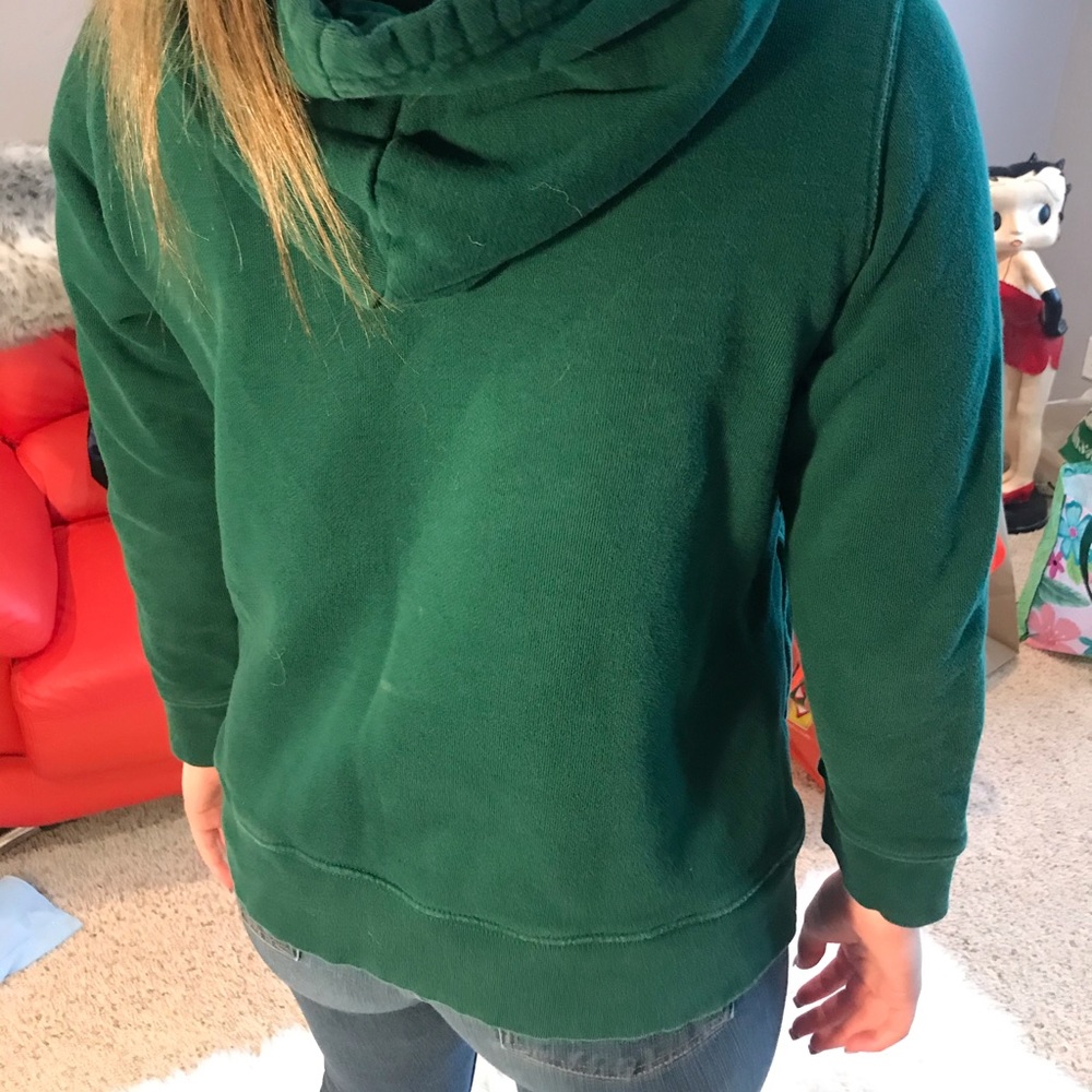 Women’s Adidas Sweatshirt Green Size M Medium - Picture 4 of 5
